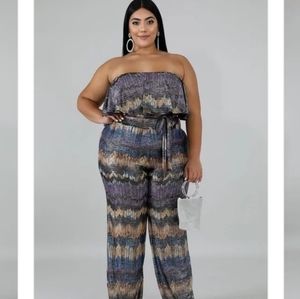 Plus Jumpsuit 1x 2X